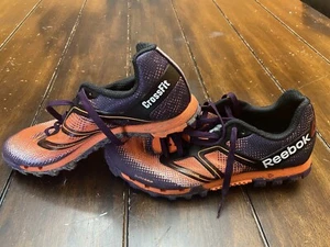 Reebok All Terrain Trail Running Shoe Size 6 | Orange & Purple | Fast Shipping! - Picture 1 of 8