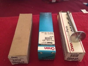 3 NIB Intake Valves Onan 110-1871 MJDE,MDJE,DJE 6KW,DJB 6KW, DJC 12KW Genset  - Picture 1 of 1