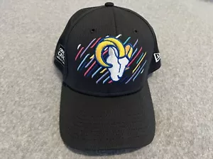 Los Angeles Rams Crucial Catch New Era Hat Cap Medium/Large Team Issued - Picture 1 of 6
