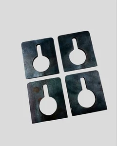 Ojo de banjo de acero-3/8" placa de acero (paquete de 4) soldadura para cadena de 3/8" - Imagen 1 de 4