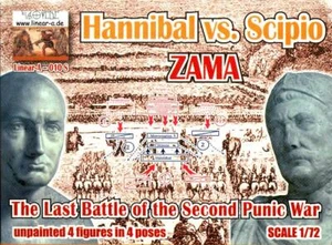 Linear A Models 1/72 HANNIBAL VS. SCIPIO AT THE BATTLE OFZAMA Sonderfiguren-Set - Bild 1 von 3