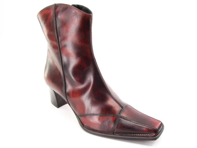 Nuevo Italia 100 POR CIENTO DONNA Mujer Media Pantorrilla Informal Cremallera Lateral Bota Zapato  Foto 1 de 1