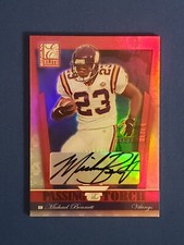 2002 Donruss Elite Passing the Torch Michael Bennett Autograph /100 Vikings