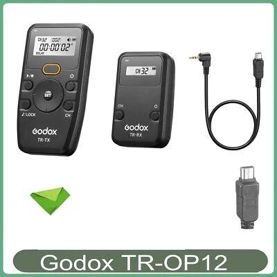 Godox TR-OP12 Wireless Timer Remote Control for Olympus E-620,E-600,E-520,E-510 - Image 1 of 4