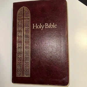 "The Holy Bible" Vintage 1990 King James Version - Giant Print - Foto 1 di 6