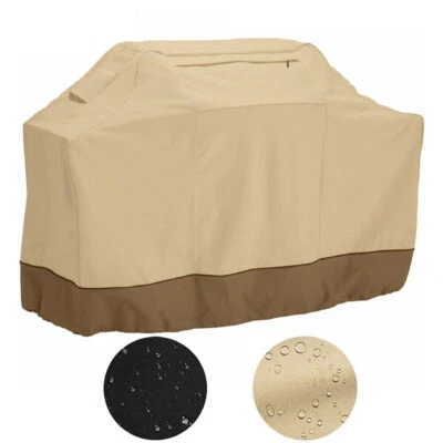 Waterproof Outdoor Barbecue BBQ Gas Grill Cover 600D Heavy Duty 58" 64" 70" 72" - Image 1 of 4