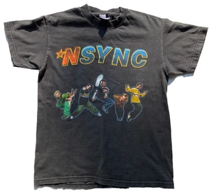 NSYNC Y2K Promo T-Shirt Youth Sz 14-16 Vintage - Picture 1 of 14