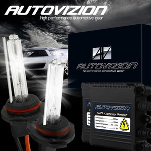55W HID Conversion Kit Xenon Light Bulbs Slim Digital Ballasts 9005/9006/9007/4 - Picture 1 of 12