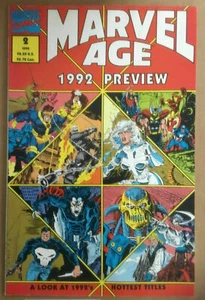 Marvel Age Preview comic book #2 1992 Spider-Man Punisher Captain America Akira - Picture 1 of 2