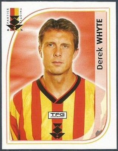 PANINI SCOTTISH PREMIER LEAGUE 2003- #347-PARTICK THISTLE-DEREK WHYTE