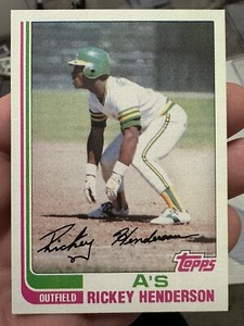 1982 Topps - #610 Rickey Henderson