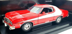 Ertl 1/18 Scale 33399 - Ford Gran Torino Starsky & Hutch Red - Barris Kustom - Picture 1 of 7