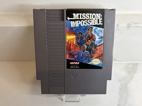 Mission Impossible - 1990 NES Nintendo Game - Cart Only - TESTED!