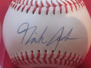 NICK JOHNSON HANDSIGNIERTER BASEBALL - Bild 1 von 5