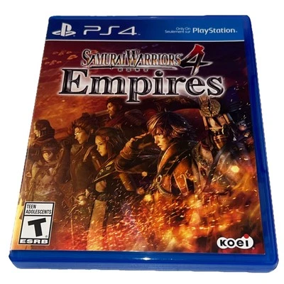 Samurai Warriors 4: Empires Video Game W/ Original Case Playstation 4 Very Good! - Image 1 of 4