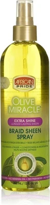 African Pride Braid Sheen Spray Extra Shine 355 ml  - Image 1 of 3