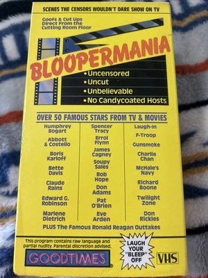 Bloopermania VHS 1987 Good Times  - Image 1 of 2