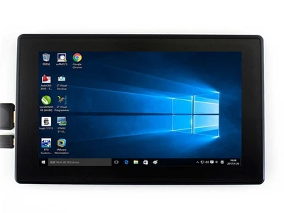 Waveshare 7" HDMI LCD Touchscreen (H) - 1024x600 IPS, kapazitiv, mit Gehäuse - Bild 1 von 4