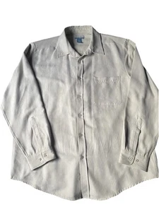 Vintage Suede Button-Down Shirt - Picture 1 of 5