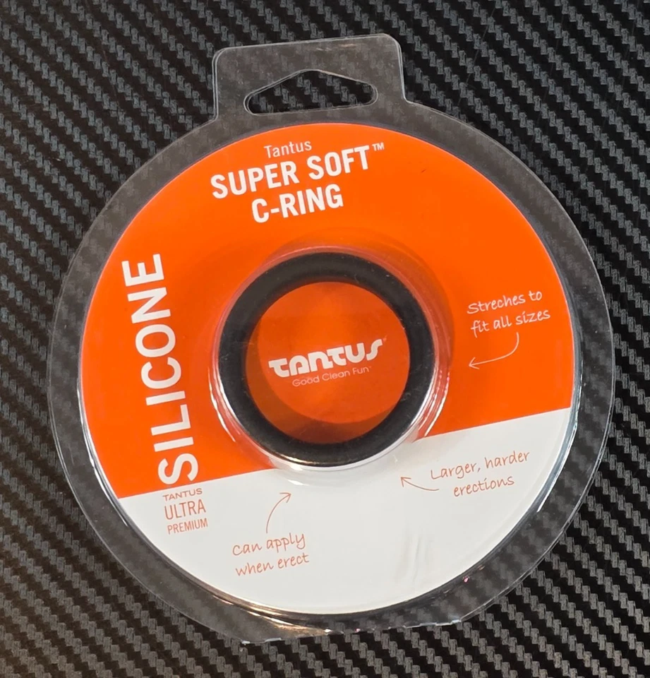 Anillo Tantus Super Suave para el Pollo Ultra Premium Silicon OS Negro Foto 1 de 4