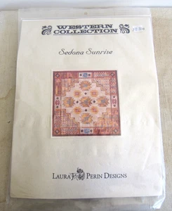 Cross Stitch Laura J Perin Designs Sedona Sunrise Kit Southwest Tribal - Picture 1 of 3
