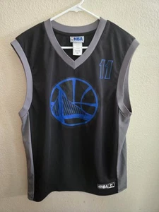 Golden State Warriors Black Sleeveless Jersey #11 Thompson Size M NBA - Picture 1 of 4
