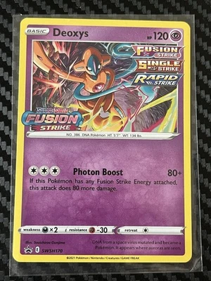 Deoxys - (Prerelease) Swsh170 Swsh: Sword & Shield Promo Cards Holo - Image 1 of 4
