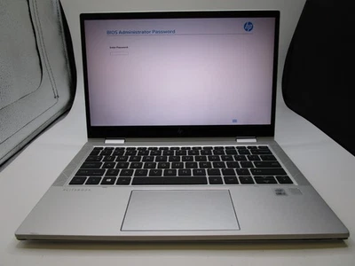 HP EliteBook x360 830 G7 i7-10610U 1,80 GHz 32 GB sin HD sin adaptador de corriente bloqueo de bios Foto 1 de 4