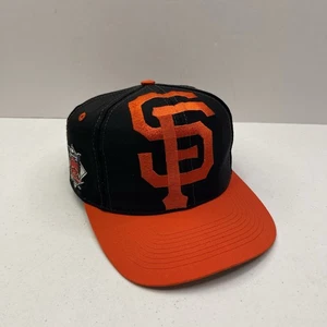 VINTAGE SAN FRANCISCO GIANTS BLOCKHEAD MÜTZE DRUCKKNOPFLASCHE LOGO SPORTLICH - Bild 1 von 10