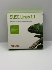 Novell SUSE Linux 10.0 10 Software Gnome Linux Kernal Open Office CD-ROM - Picture 1 of 2