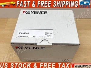 Keyence KV-8000 PLC Modulo Unità CPU Controller Programmabile Nuovo con scatola - Foto 1 di 8