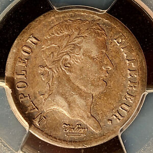 Demi-franc Napoléon 1er 1813/2-D PCGS AU58