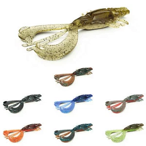 Nays CRW 35 Craw cáncer de goma 8,9 cm cebo de goma perca luciérnago sabor calamar - Imagen 1 de 9