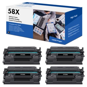 Lote de tóner CF258A CF258X sin chip compatible con HP LaserJet Pro M404 MFP M428fdw - Imagen 1 de 20
