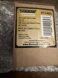 Vacuum Switching Valve Dorman 911-603 New - Foto 1 di 3