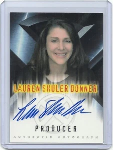 2000 Topps X-Men The Movie Lauren Shuler Donner productor autógrafo tarjeta automática #1 - Imagen 1 de 2