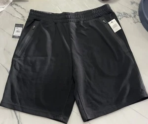 Shorts Herren groß schwarz Fleece Freizeit Sweat Shorts Komfort Outdoor von Pony - Bild 1 von 3