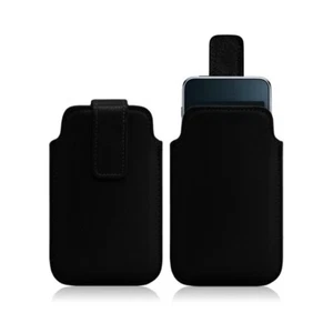 Housse coque étui pochette noir pour Apple Ipod Touch 1G/2G/3G - Photo 1 sur 2