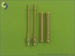 7,92mm MG 17 BARRELS x 2 PCS (Bf 109/110, FW 190, Ju 87, ETC) #24002 1/24 MASTER - Picture 1 of 1