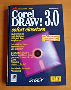 Corel DRAW ! Insérer 3.0 immédiatement - Avec deux disques de 5,25" pouces - Un livre SYBEX - Photo 1/24