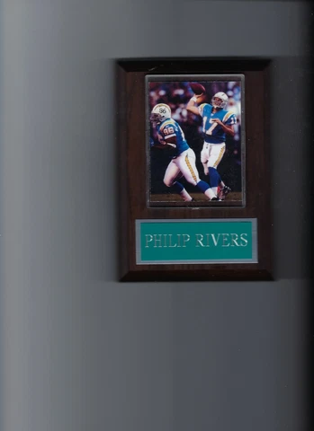 PHILIP RIVERS PLAQUE SAN DIEGO CHARGERS FOOTBALL NFL Cover