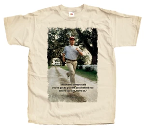 Forrest Gump V5 T SHIRT Movie Poster Vintage Natural sizes S - 5XL - Picture 1 of 2