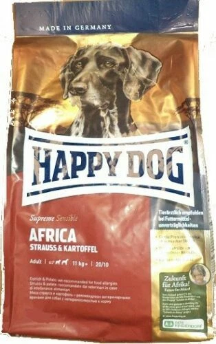 Happy Dog Sensible Africa Trockefutter  Hundefutter 4kg - Bild 1 von 1