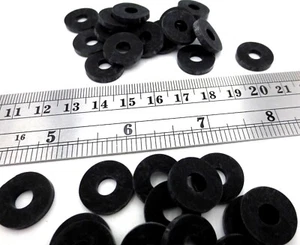 Rubber Washer - 1/4" ID x 5/8" OD x 3/32" Thick - Durable! Resists Ozone UV! - Picture 1 of 12