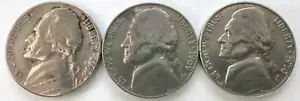Moneta da 5 centesimi Jefferson US 1968-1970 3 S come nuova ottima anno consecutivo - Foto 1 di 2