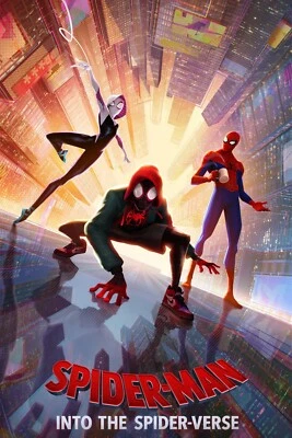 POSTEROLL Spider-Man into the Spider-Verse Poster Photo Prints 16x24, 20x30, 24x36"