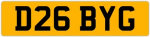 DEBBIE π DEBBY DEB DEBS DEBY DEBORAH PRIVATE REGISTRATION NUMBER PLATE D26 BYG - Picture 1 of 4