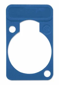 NEUTRIK - D-sub Shell Plate, Blue - Picture 1 of 1
