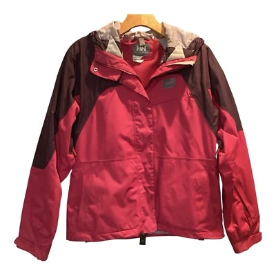 Chaqueta para mujer Helly Hansen rosa concha esquí snowboard nieve invierno talla pequeña  Foto 1 de 4