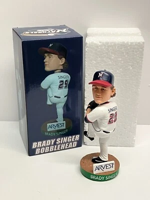 Brady Singer 2023 Northwest Arkansas Naturals Bobble SGA Bobblehead (NUEVO) Foto 1 de 4